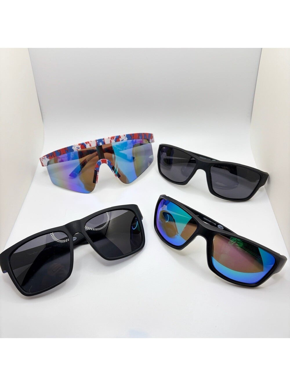 Panama Jack Polarized Sunglasses Lot Of 4 Men's Foster Grant Different Styles #3